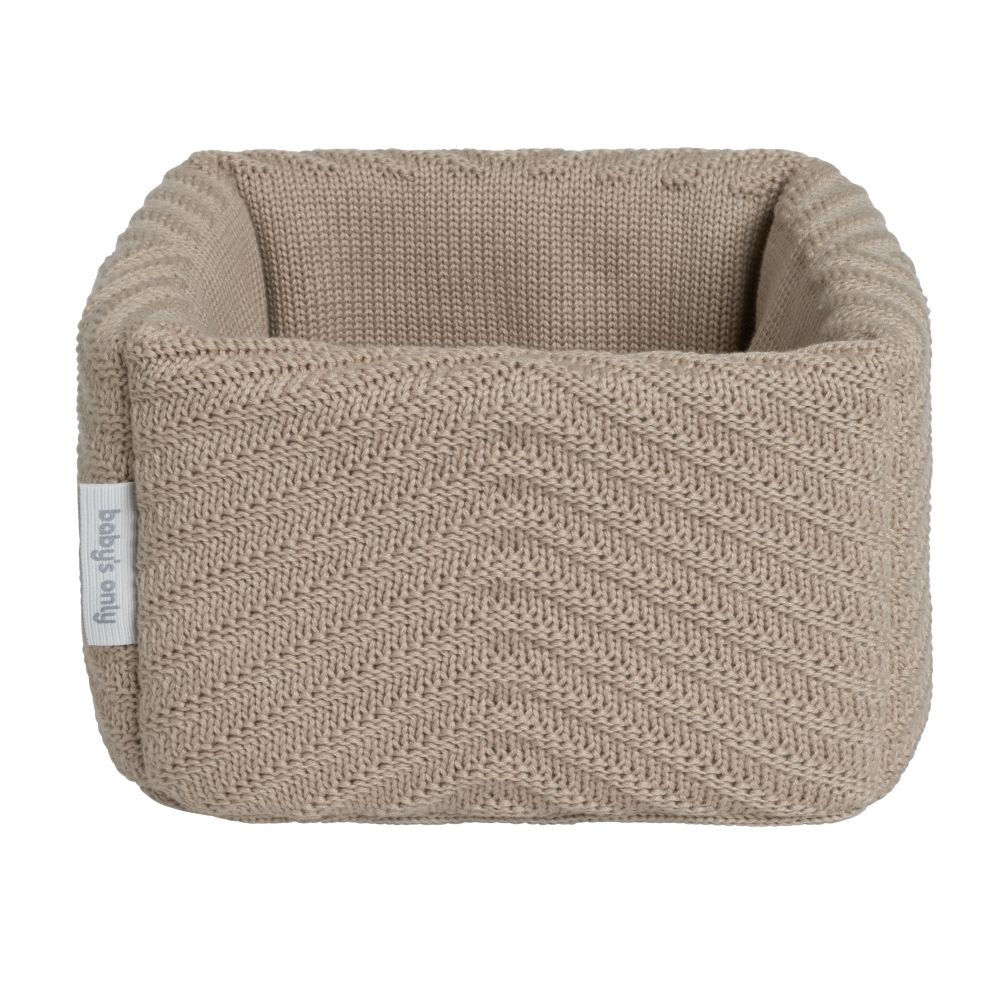 PANIER DE RANGEMENT TAUPE