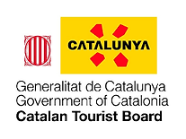 Corporate logo of Catalan Tourist Board, associated with Government of Catalonia