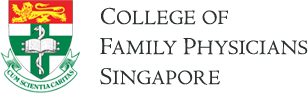 Company logo for College of family physicians singapore