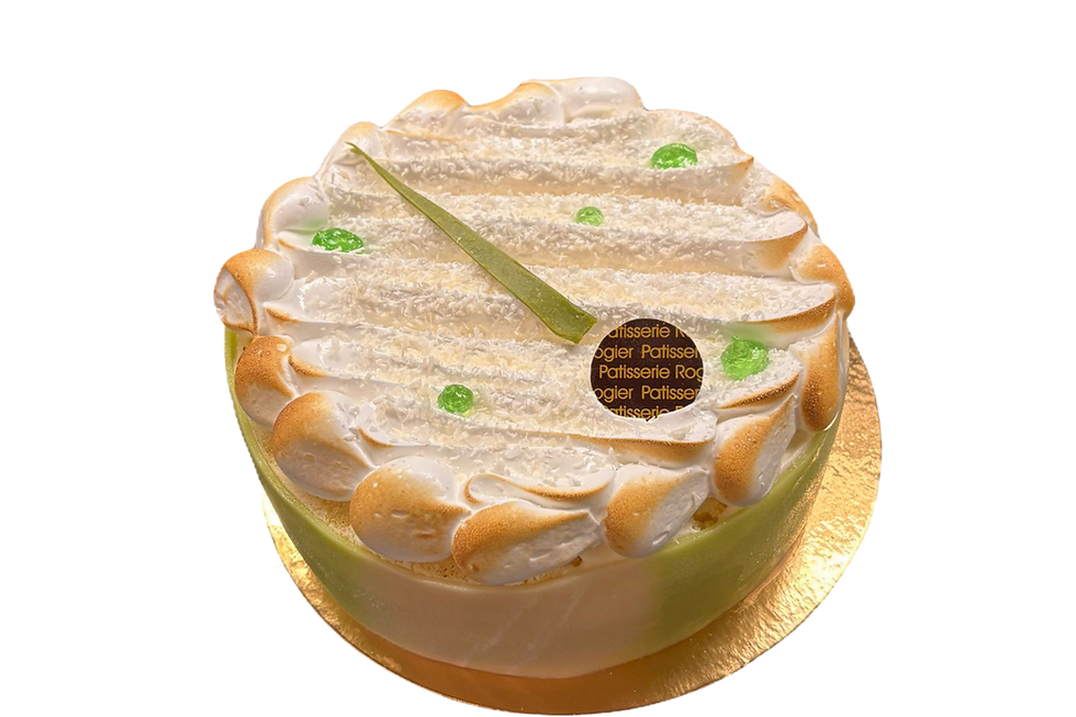 IJstaart Pandan Kokos van Patisserie Rogier – huisgemaakte ijstaart voor 8 personen