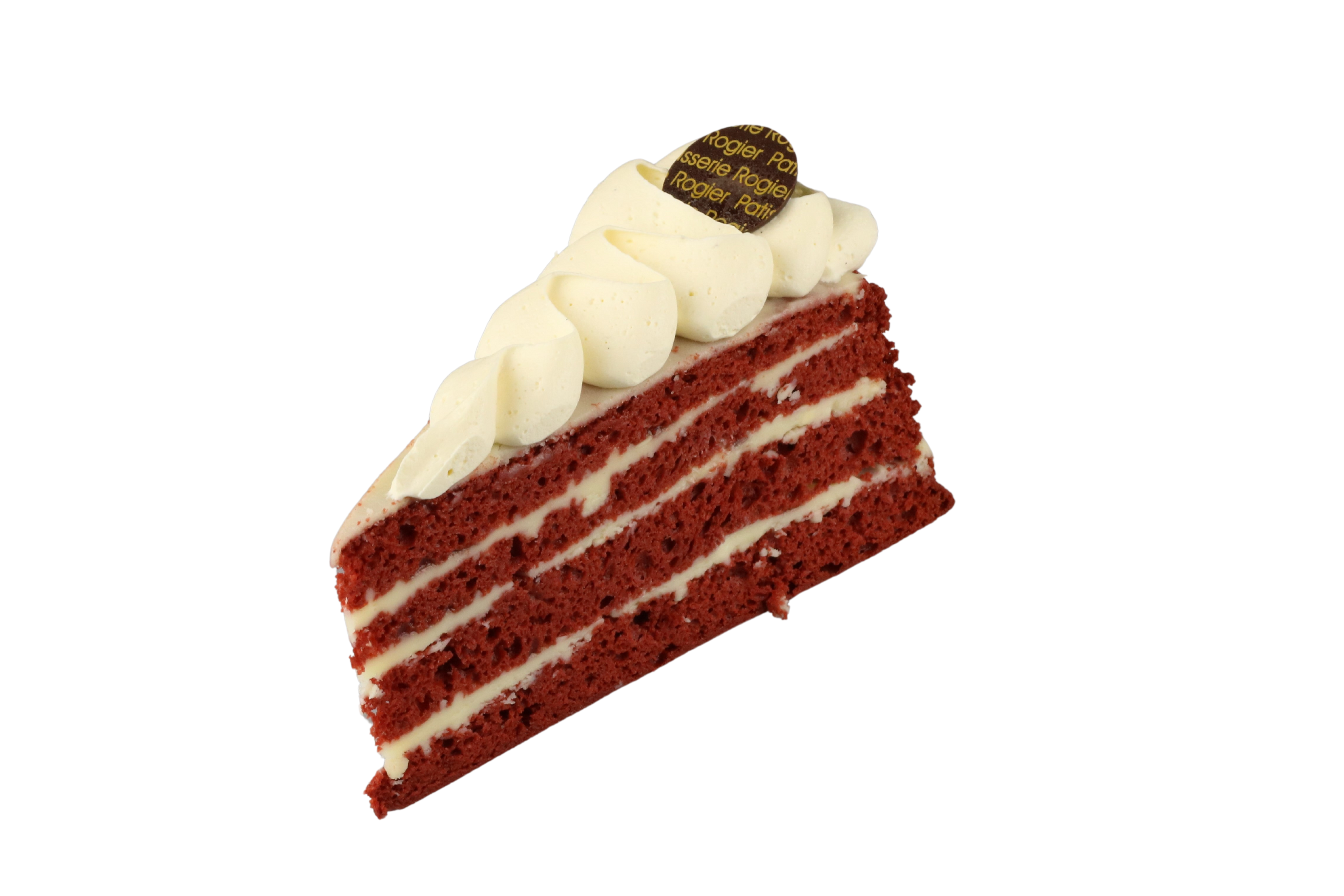 Prachtige lagen red velvet cake, afgewisseld met creamcheese vulling.