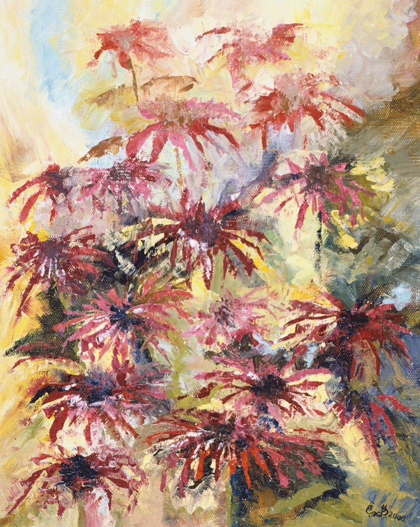 Танец руты. 50х40 х.м. 2006г.