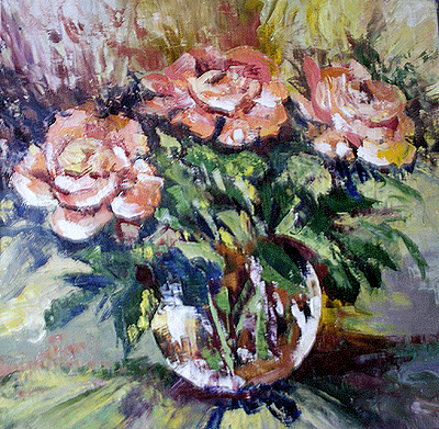 Аура любви. 40х40 х.м. 2006г