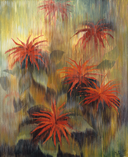 После дождя. 60х50 х.м. 2003г.