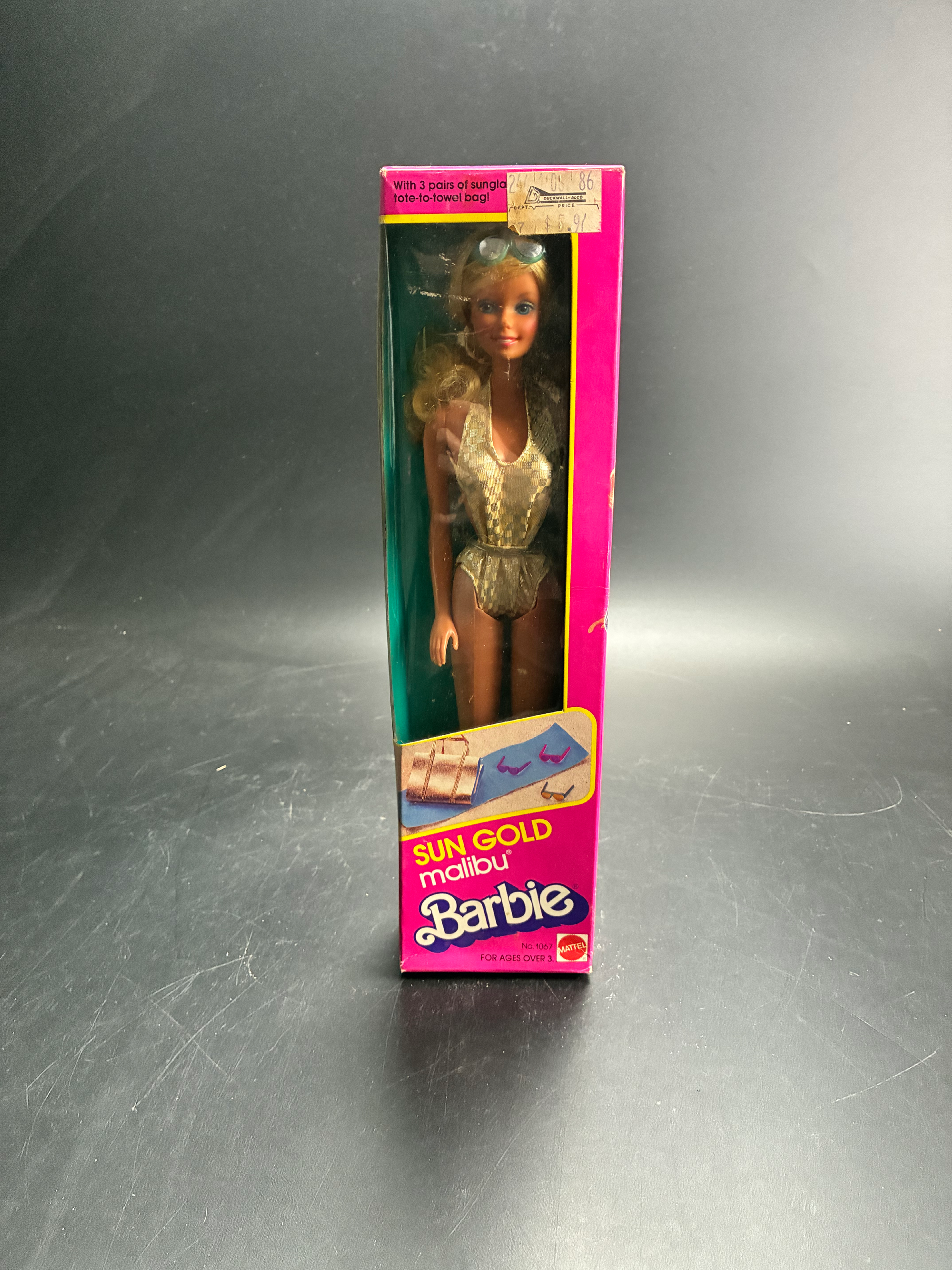1983 Mattel Sun Gold Malibu Barbie