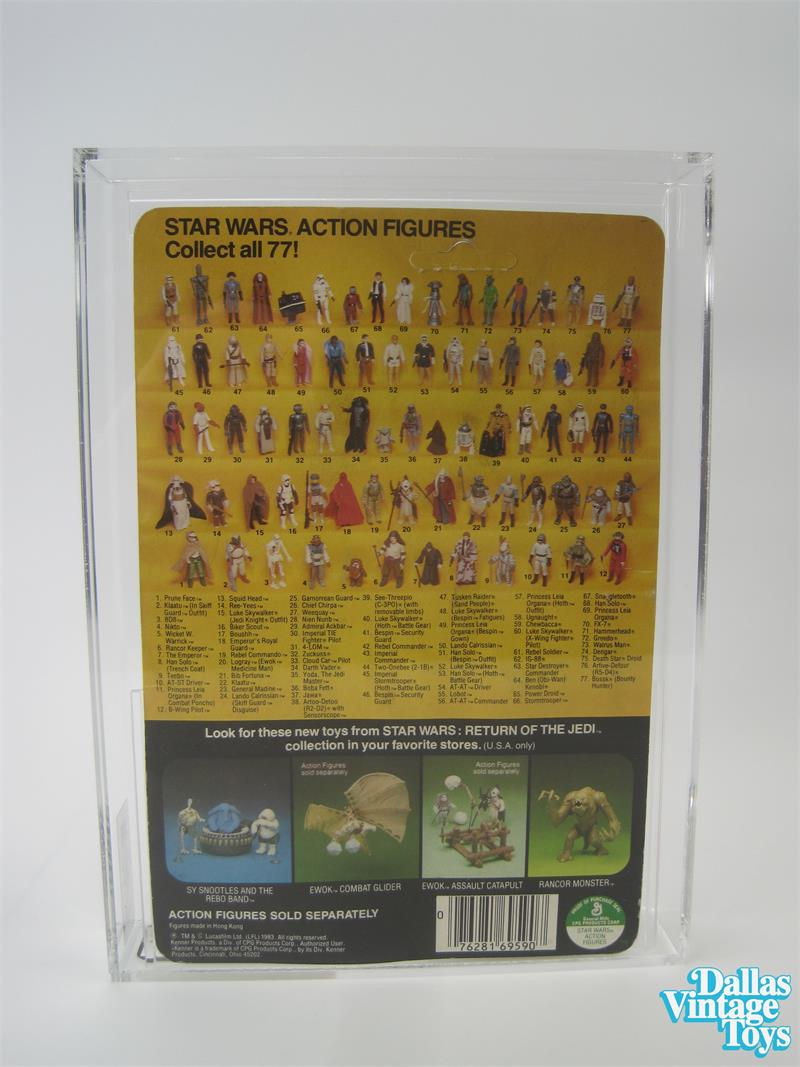 Thumbnail: 1984 Kenner Star Wars ROTJ 77 Back-A Klaatu (Skiff Guard) AFA 75 (11025850)
