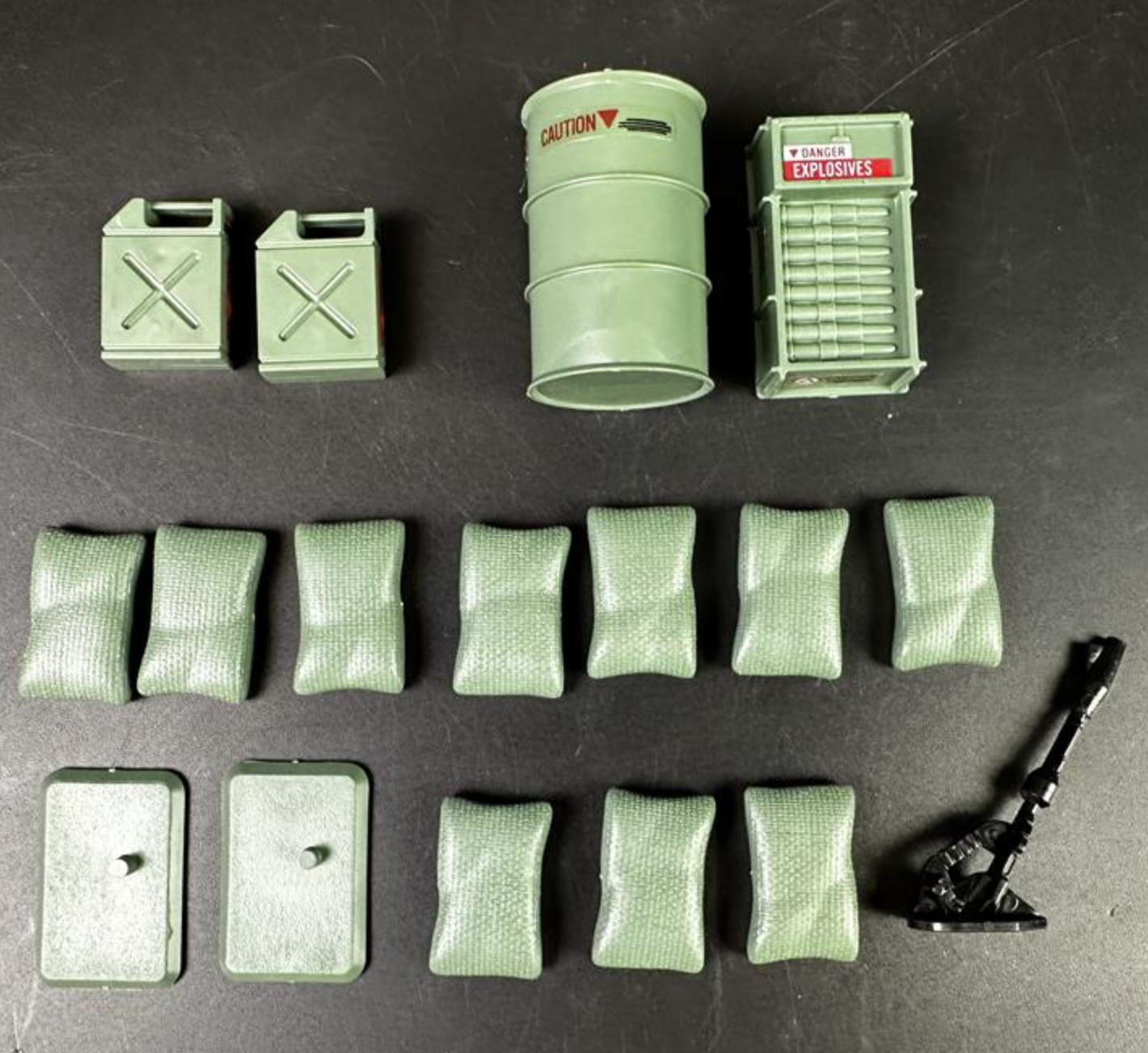 1984 Hasbro GI Joe Complete Mortar Defense Unit