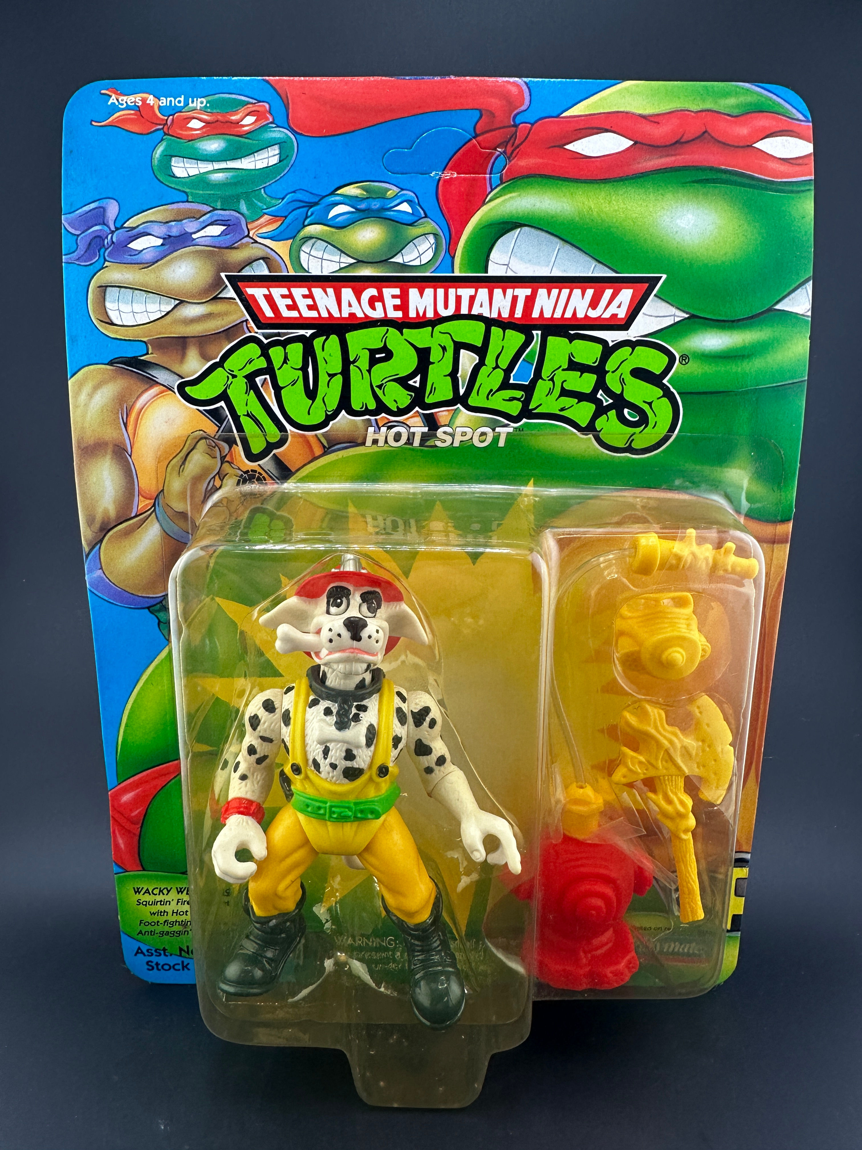 1993 Playmates Teenage Mutant Ninja Turtles TMNT Hot Spot