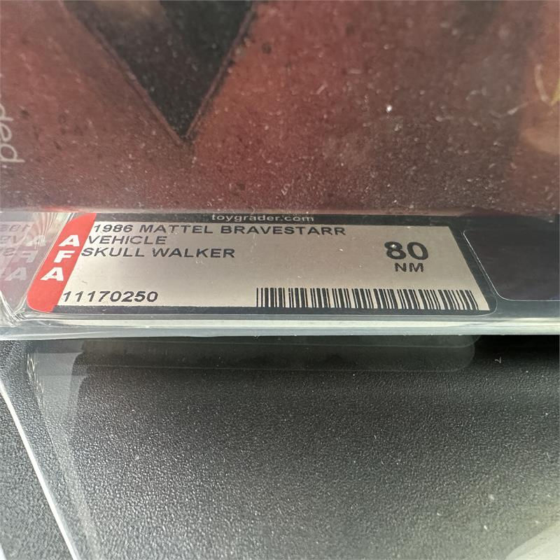 Thumbnail: 1986 Mattel Bravestarr Vehicle Skull Walker AFA 80 (11170250)