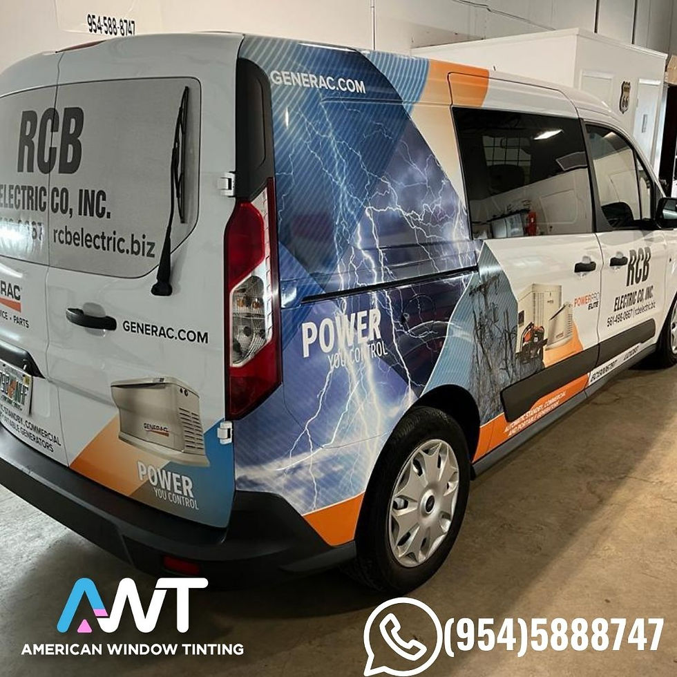 Vehicle Wraps American Window Tinting Delray Beach