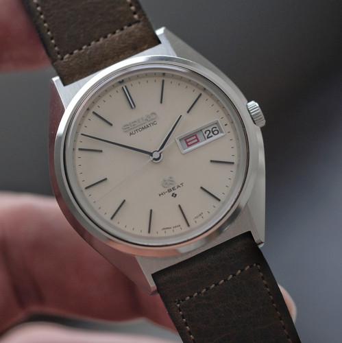 OH済み　SEIKO GS GrandSeiko AT 25石5646-7010 1973 SEIKO Grand Seiko 5646-7010 High beat day date