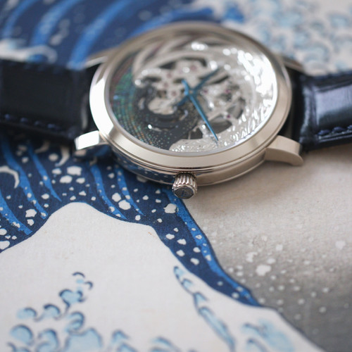 Credor Fugaku GBBD963 Engraved skeleton dial | The Tokei Club