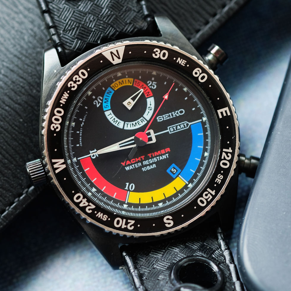 SOLD - Seiko Yacht Timer 8M37-6000 | The Tokei Club