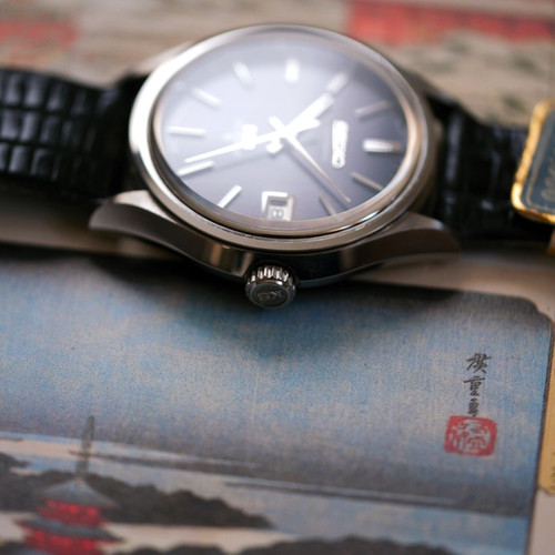 King Seiko 56KS 5625-7120 Gray-blue dial | The Tokei Club