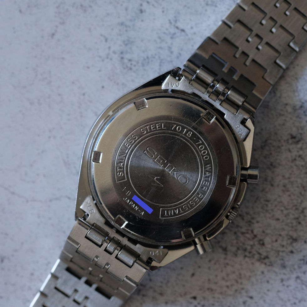 Thumbnail: SOLD - Seiko Panda 7018-7000
