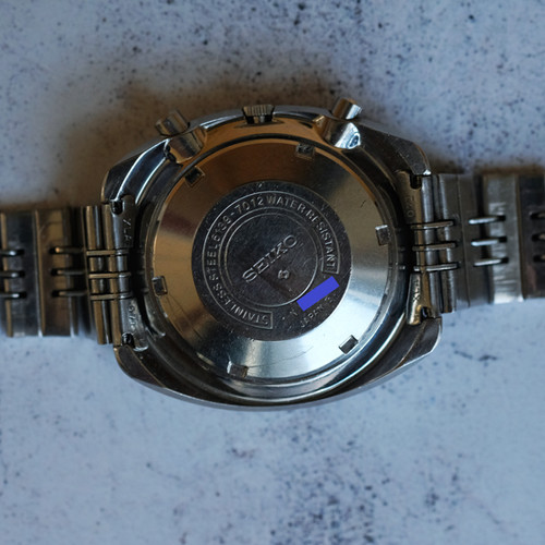 SOLD - Seiko Speedtimer 6139-7012 Coffee and Cream | The Tokei Club