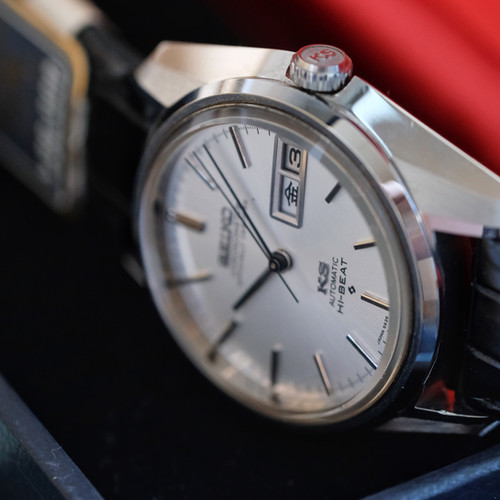 OH済み　SEIKO KS KingSeiko AT 5626-7041腕時計 1973年製 アンティーク キング セイコー 5626-7041 56KS クロノ