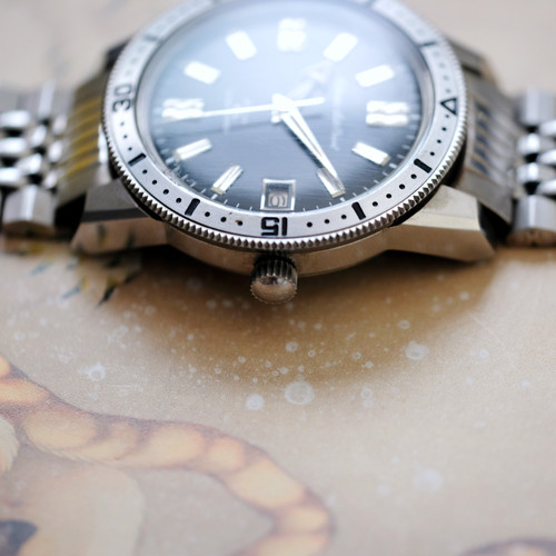 Calendar Auto Orient Diver T-19735A | The Tokei Club