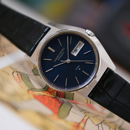 Grand Seiko VFA 6186-8000 Navy dial | The Tokei Club