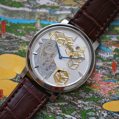 Credor メッシュバンド 時計 Credor has announced the GCBD997, created in collaboration