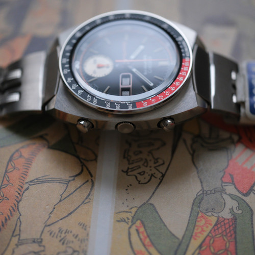 Seiko Speedtimer Coke 6139-6032 | The Tokei Club