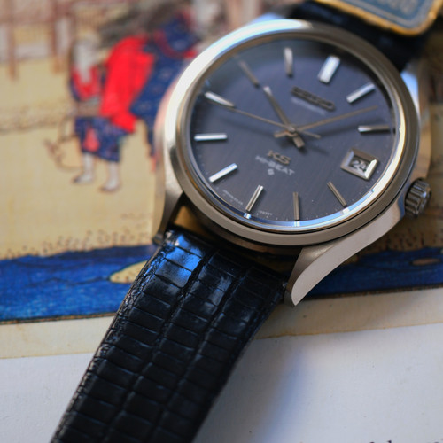 King Seiko 56KS 5625-7120 Gray-blue dial | The Tokei Club