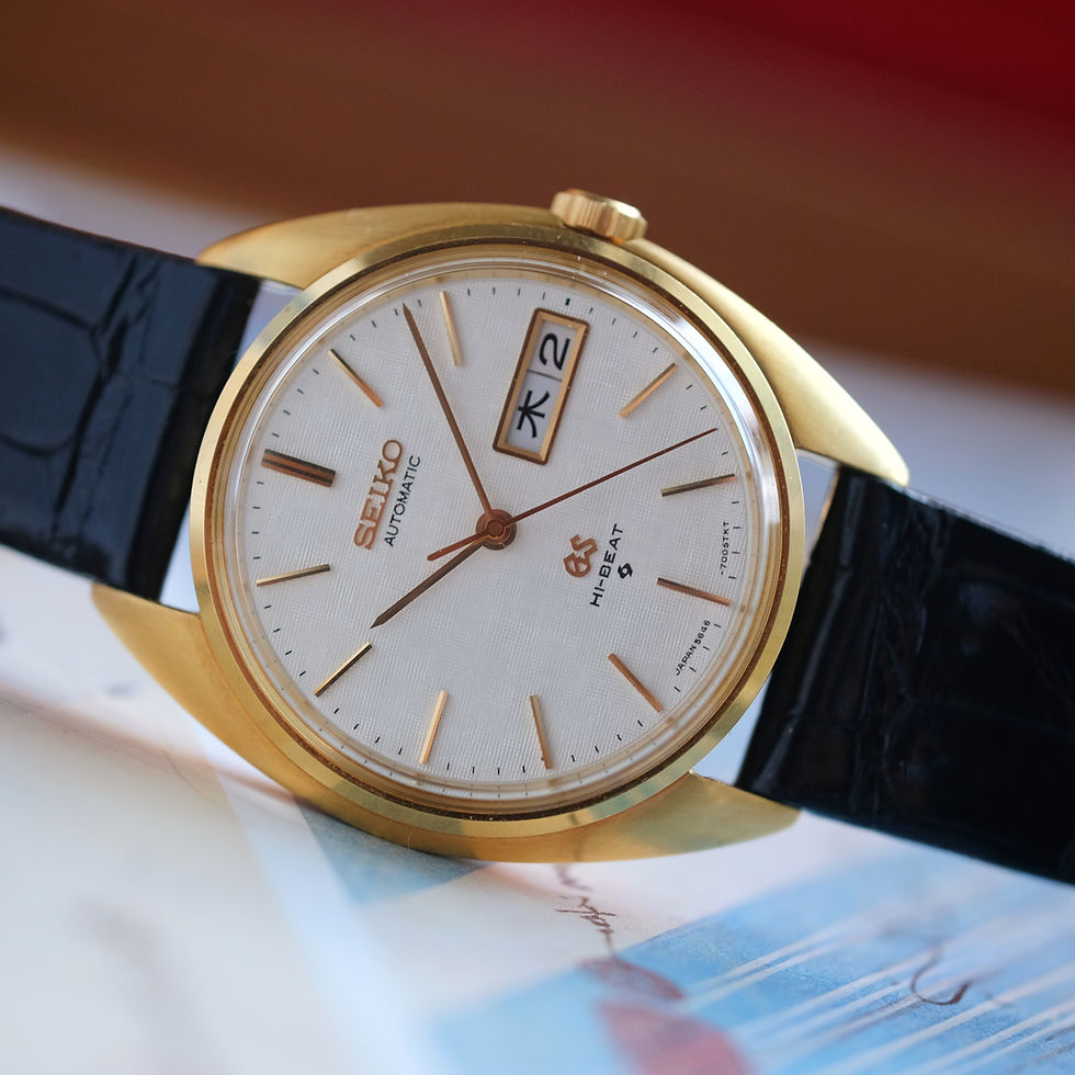 Thumbnail: Grand Seiko 56GS 5646-7005 18K linen dial