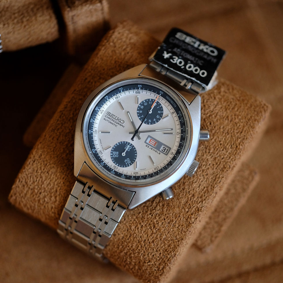 Thumbnail: Deadstock Seiko Baby Panda 6138-8000