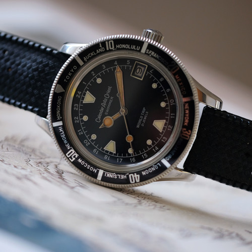 Calendar Auto Orient World Trip O-19762A | The Tokei Club