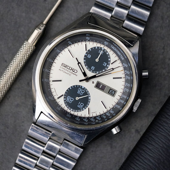 SOLD - Seiko Panda 6138-8020 | The Tokei Club