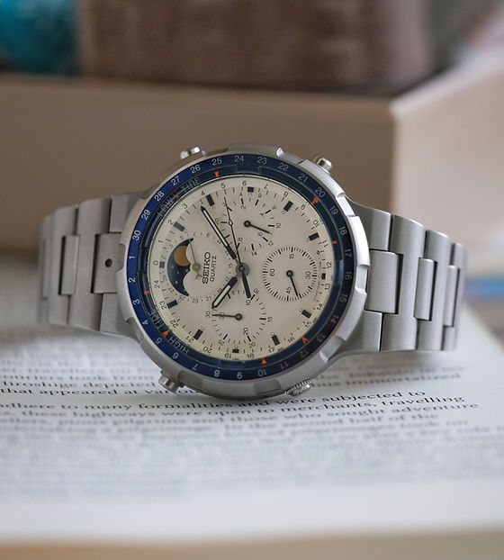 Seiko Quartz 7A48-7050 Fishing Master | The Tokei Club