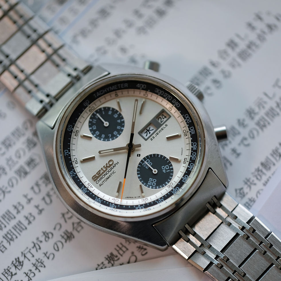 SOLD - Seiko Baby Panda 6138-8000 Transitional