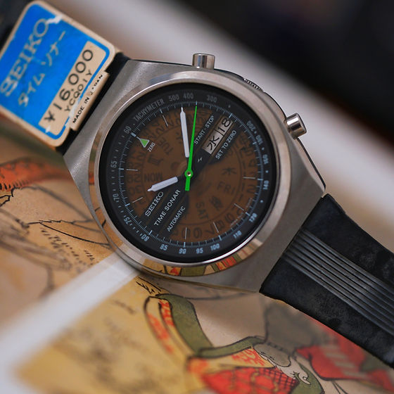 セイコー タイムソナー 7015-6010 SEIKO TIME SONAR REF.7015-6010 – TIMEANAGRAM