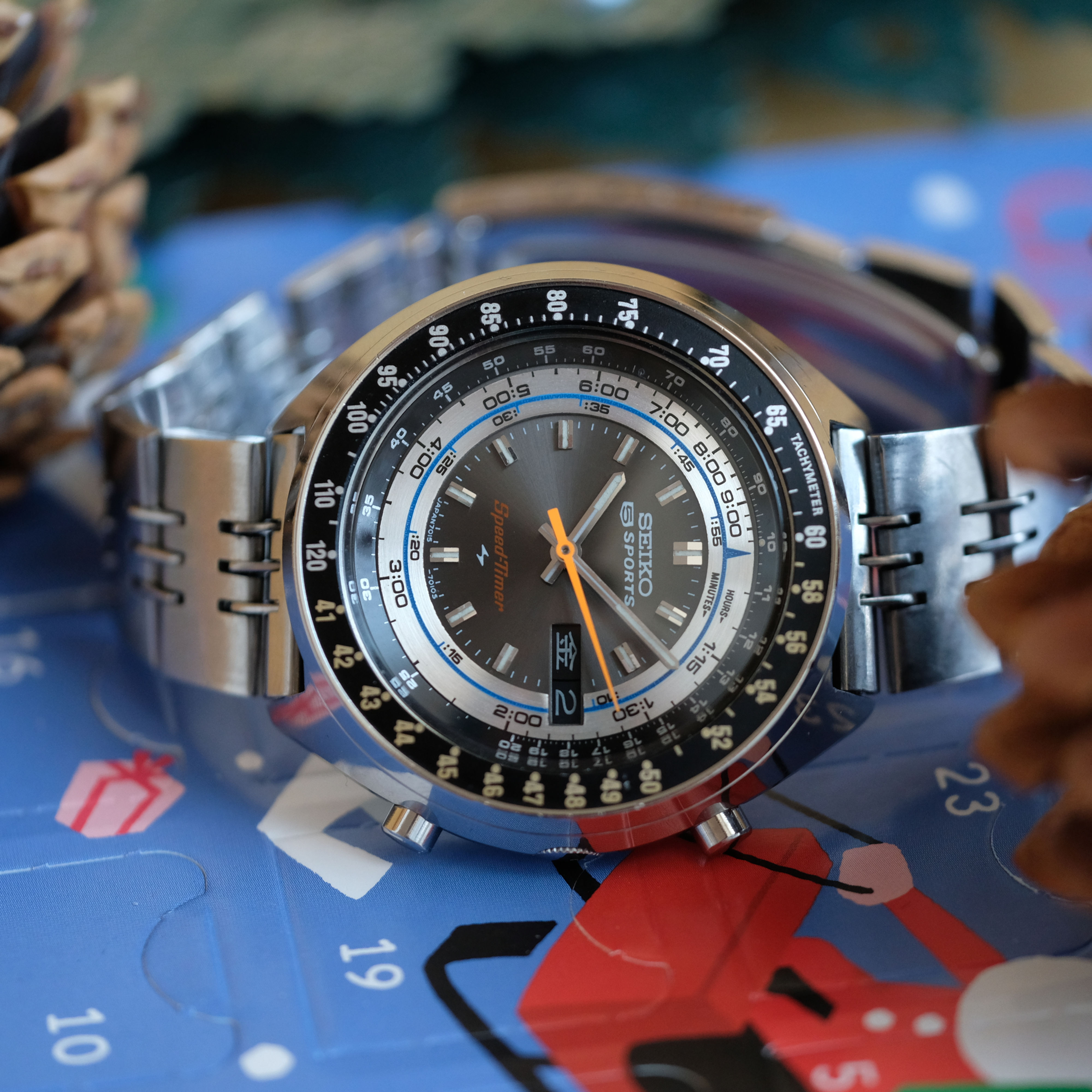 SOLD - Seiko Speedtimer Rallymeter 7015-7010
