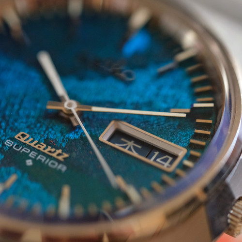 セイコー SEIKO 3883-7000 SEIKO Superior 3883-7000 Morpha Butterfly Dial blue Dial Quartz