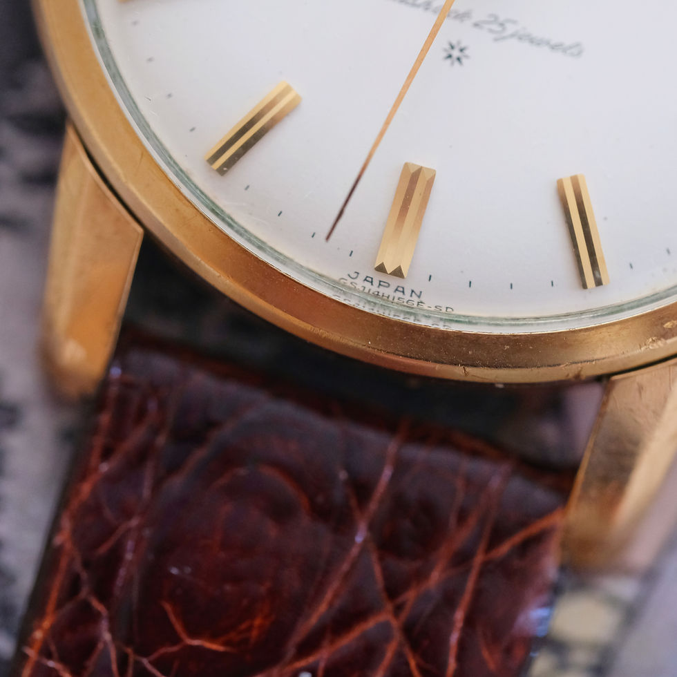 Thumbnail: Grand Seiko First J14070 Raised logo