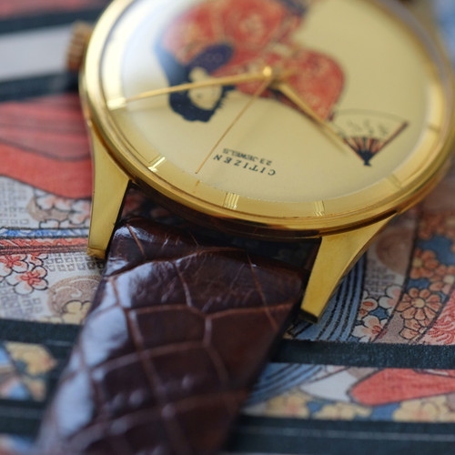 Antique CITIZEN Hi-Line 25jewels Dial（シチズン ハイライン