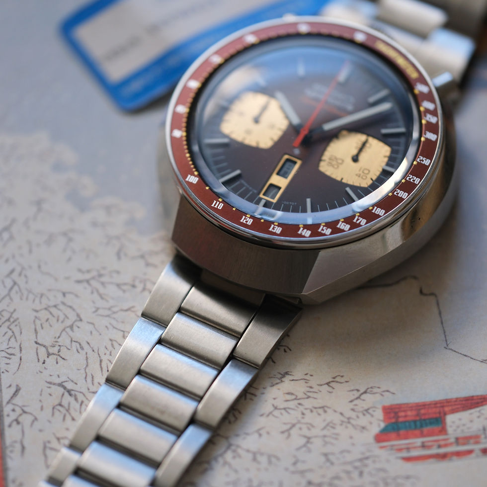 Thumbnail: Seiko SpeedTimer 6138-0040 Bullhead