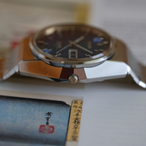 Seiko Quartz Superior 3883-7000 Morpho dial | The Tokei Club