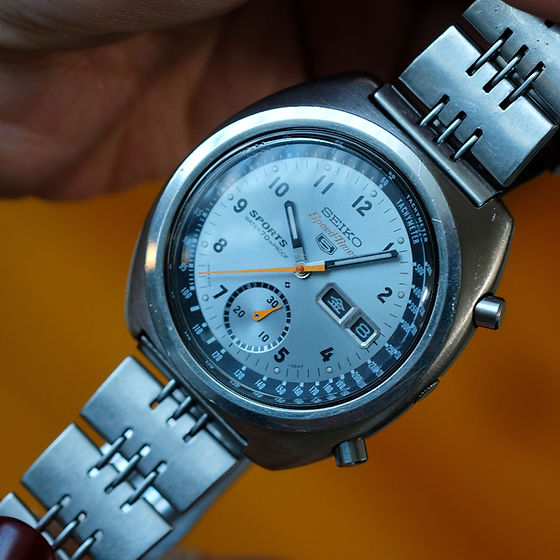 7010出品 SOLD - Seiko Speedtimer 6139-7010 | The Tokei Club