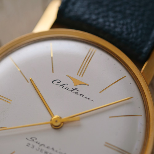 時計 TAKANO CHATEAU 17JEWELS SHOCK PROOF Wristwatch Takano Chateau Precision 20 Micron Vintage