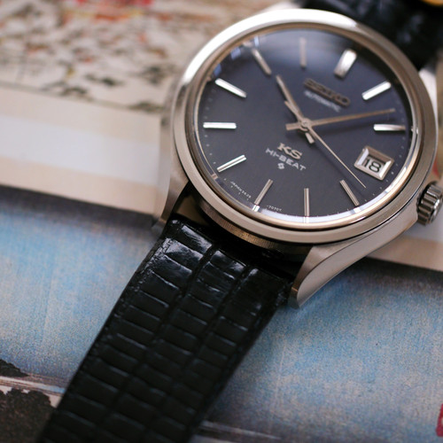 King Seiko 56KS 5625-7120 Gray-blue dial | The Tokei Club