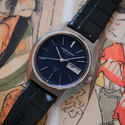 Grand Seiko VFA 6186-8000 Navy dial | The Tokei Club