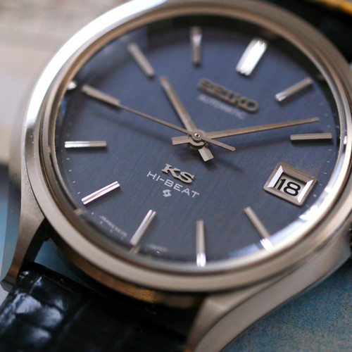 King Seiko 56KS 5625-7120 Gray-blue dial | The Tokei Club