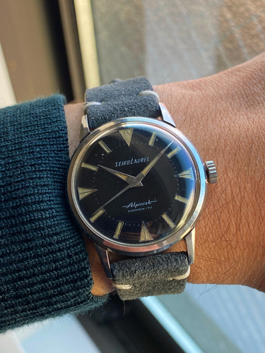 SEIKO LAUREL J14000 DIASHOCK 17石　ローレル セイコー ローレル・初期型 Ref.J14000 1958年製 w-24561