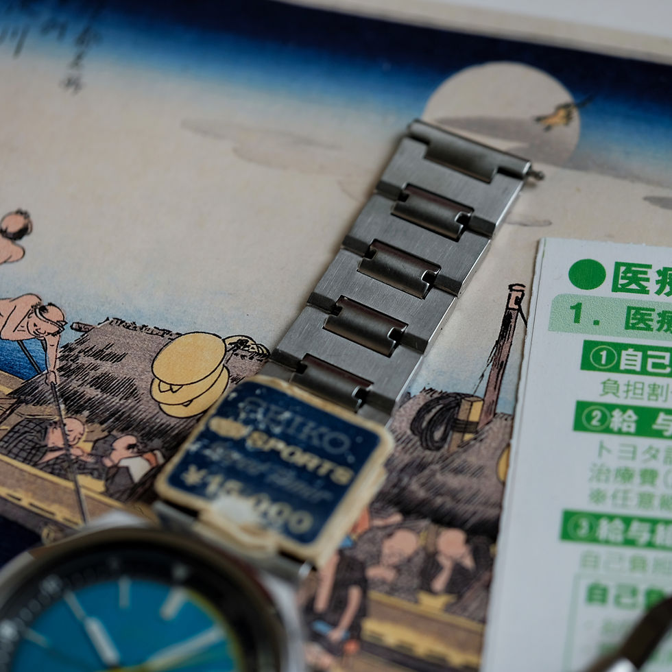 Thumbnail: Seiko Speedtimer Teal Dial 6139-7060