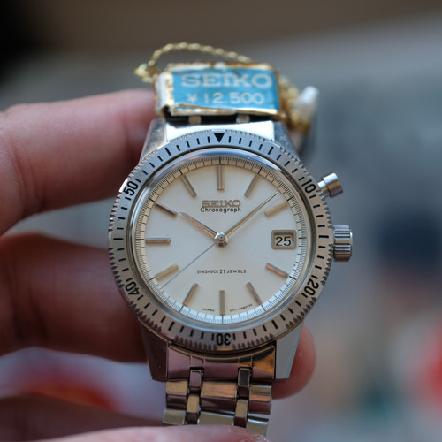 SOLD - Seiko Crown Chronograph 5717-8990 | The Tokei Club
