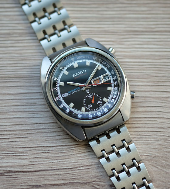 【稼働品】SEIKO スピードタイマー　クォーツ　腕時計　6139-6010 SOLD - Seiko Speedtimer 6139-6010 | The Tokei Club