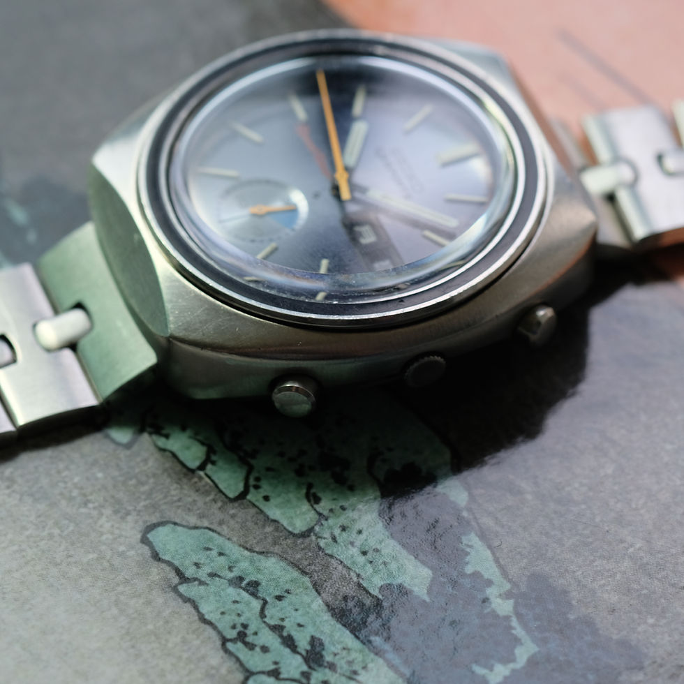 Thumbnail: SOLD - Seiko Speedtimer 6139-8002