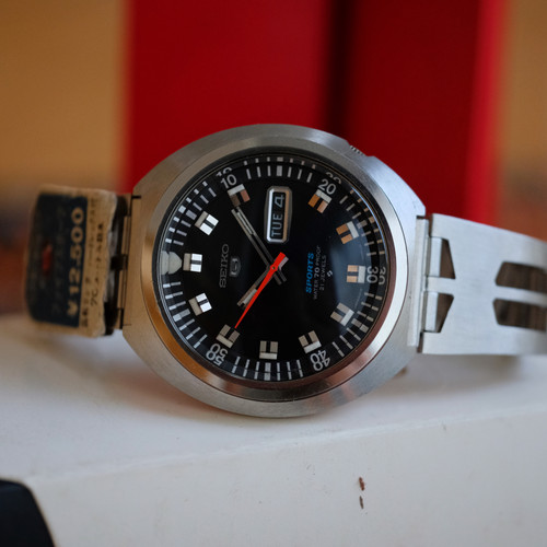 【リューズ難・ジャンク】SEIKO 5 スポーツ 6119-7160 稼働品 Unused Seiko 5 Sports 6119-7160 UFO Set | The Tokei Club